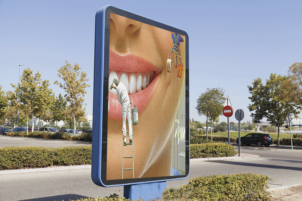 تبلیغات شهری دندانپزشکی